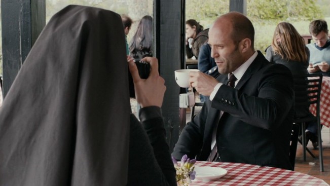 Jason Statham di film Hummingbird: Redemption. [X]